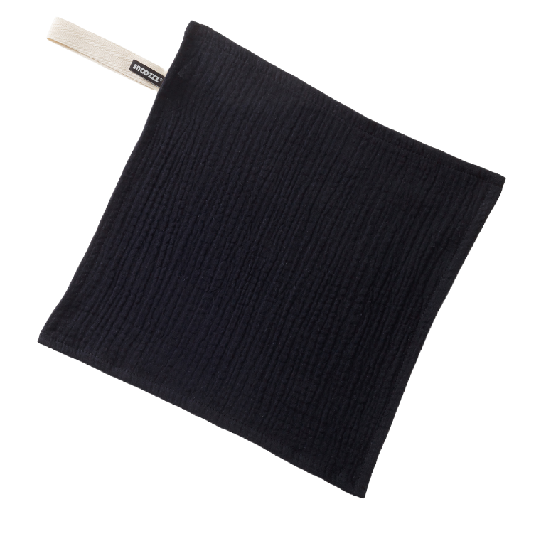 Schnuppertuch schwarz
