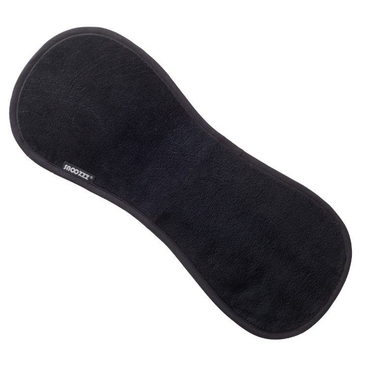 Spucktuch Bambus schwarz