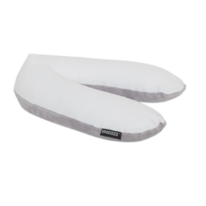 Nursing pillow White teddy grey