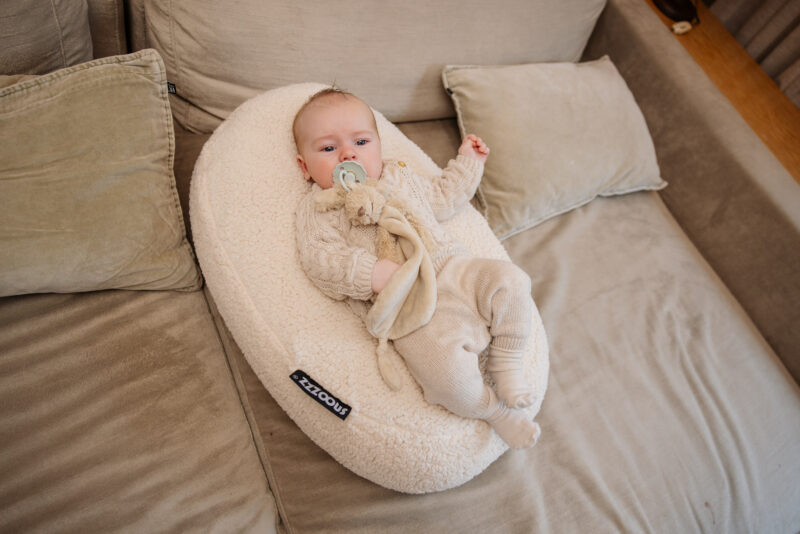 Relax cover nursing pillow Teddy natural - Image 8