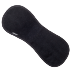 Spit cloth bamboo black