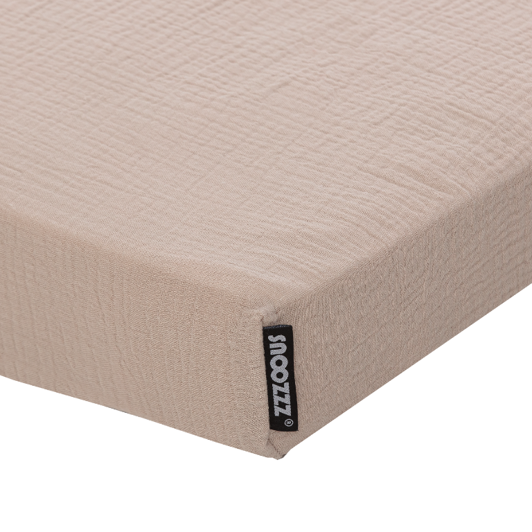 Fitted sheet Cradle Sand detail