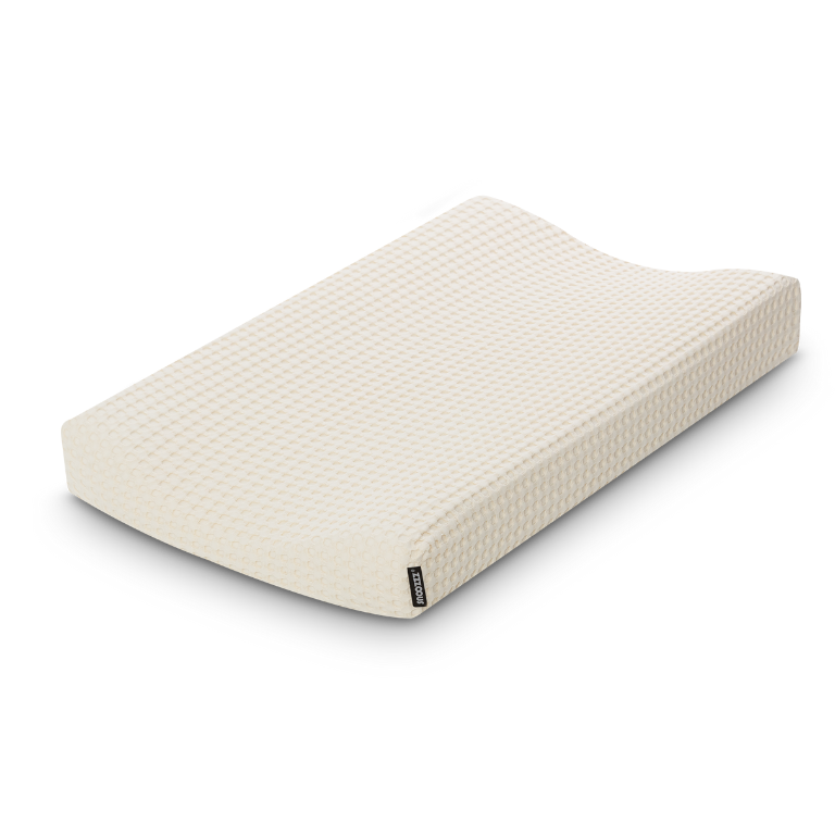 Changing mat cover Waffle Champagne