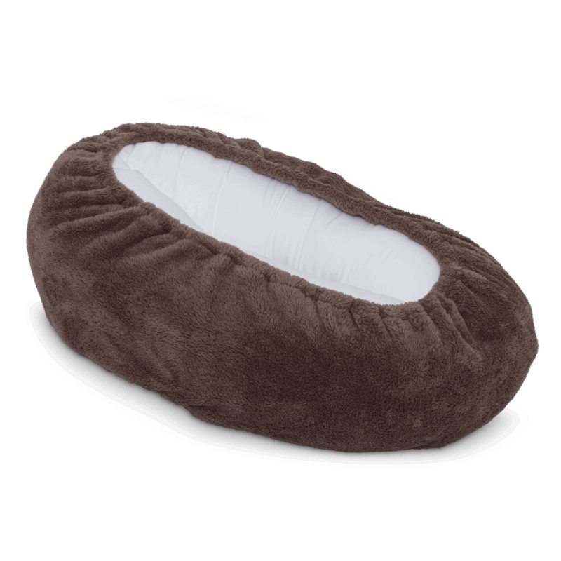 Relax cover nursing pillow Teddy Espresso - Image 3