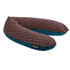 Housse de coussin d'allaitement Paon Petrol