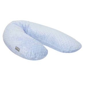 Housse de coussin d'allaitement Points bleus
