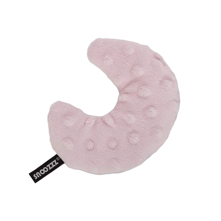 Speendoekje maan Roze dots