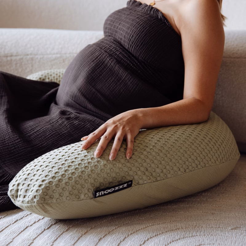 Snoozzz zwangerschapksussen wafel Amande